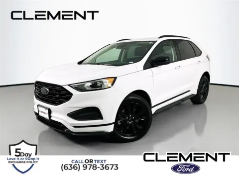 White 2022 Ford Edge SE for sale in Wentzville, MO
