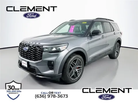 Gray 2025 Ford Explorer ST-Line for sale in Wentzville, MO