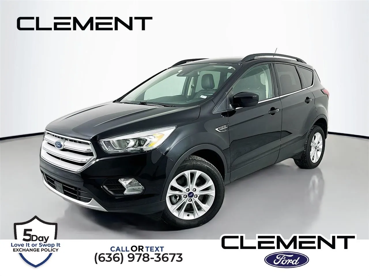 Black 2019 Ford Escape SEL for sale in Wentzville, MO