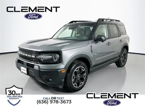 Gray 2025 Ford Bronco Sport Outer Banks for sale in Wentzville, MO