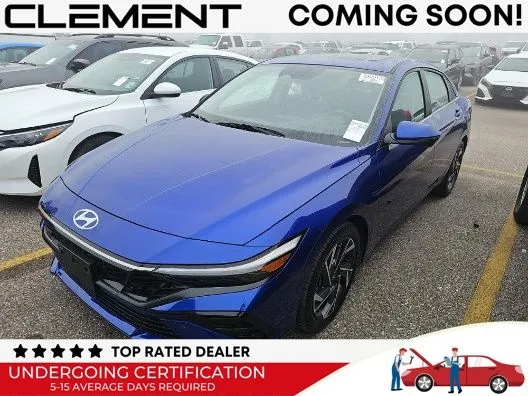 Blue 2024 Hyundai Elantra Limited for sale in Wentzville, MO
