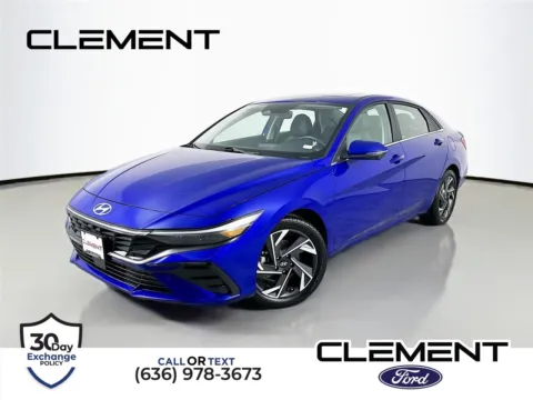 Blue 2024 Hyundai Elantra Limited for sale in Wentzville, MO