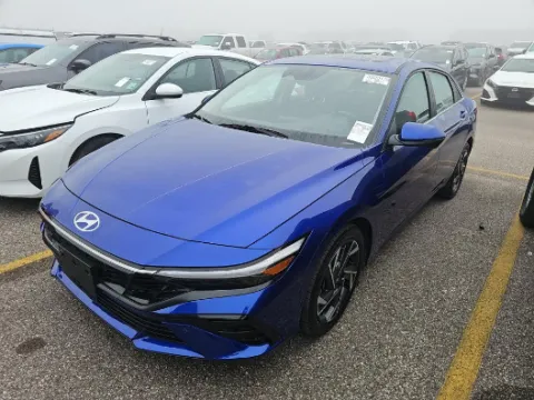 Blue 2024 Hyundai Elantra Limited for sale in Wentzville, MO