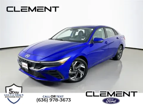 Blue 2024 Hyundai Elantra Limited for sale in Wentzville, MO