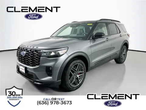 Gray 2025 Ford Explorer ST-Line for sale in Wentzville, MO