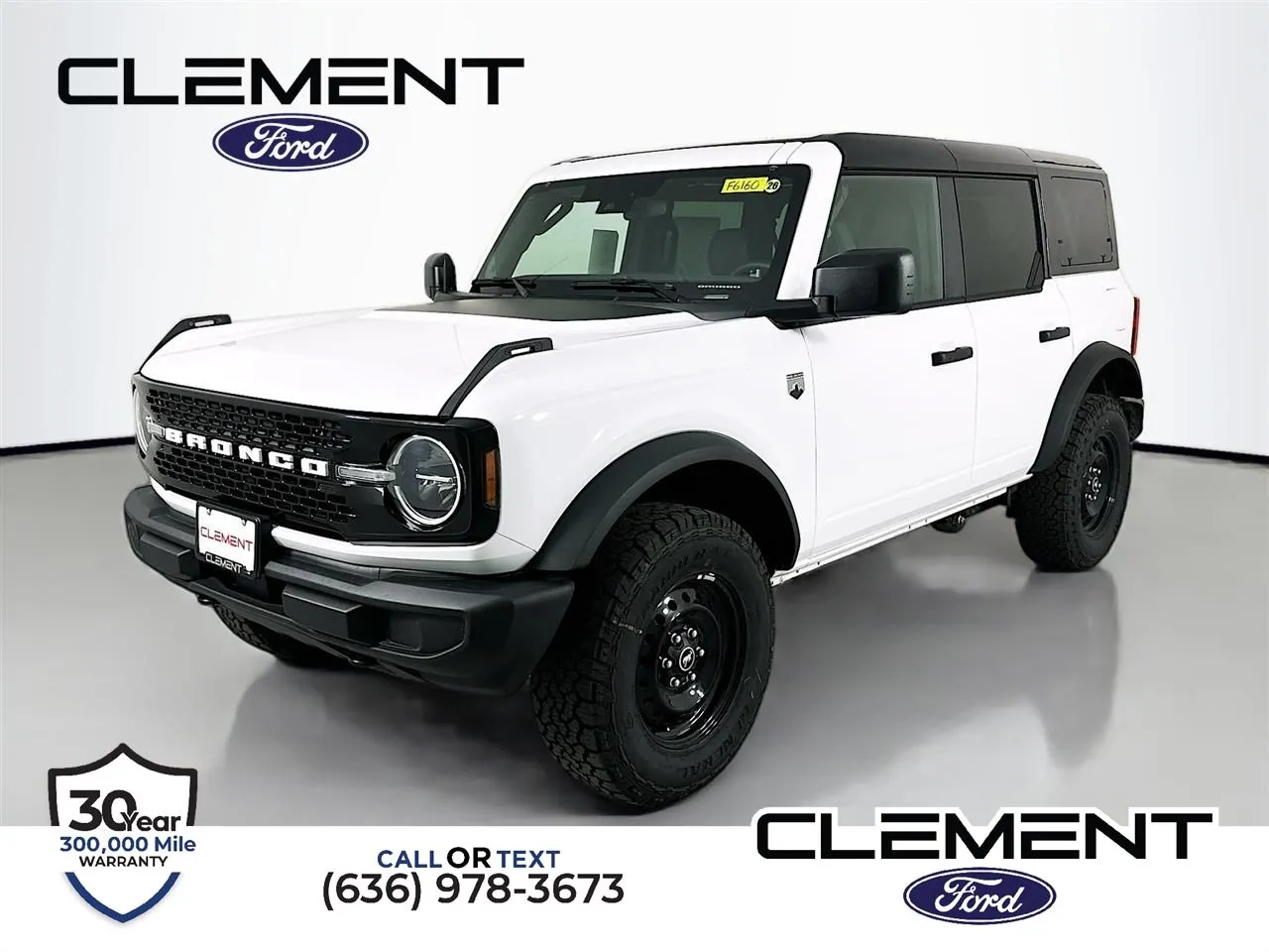 White 2026 Ford Bronco Big Bend for sale in Wentzville, MO