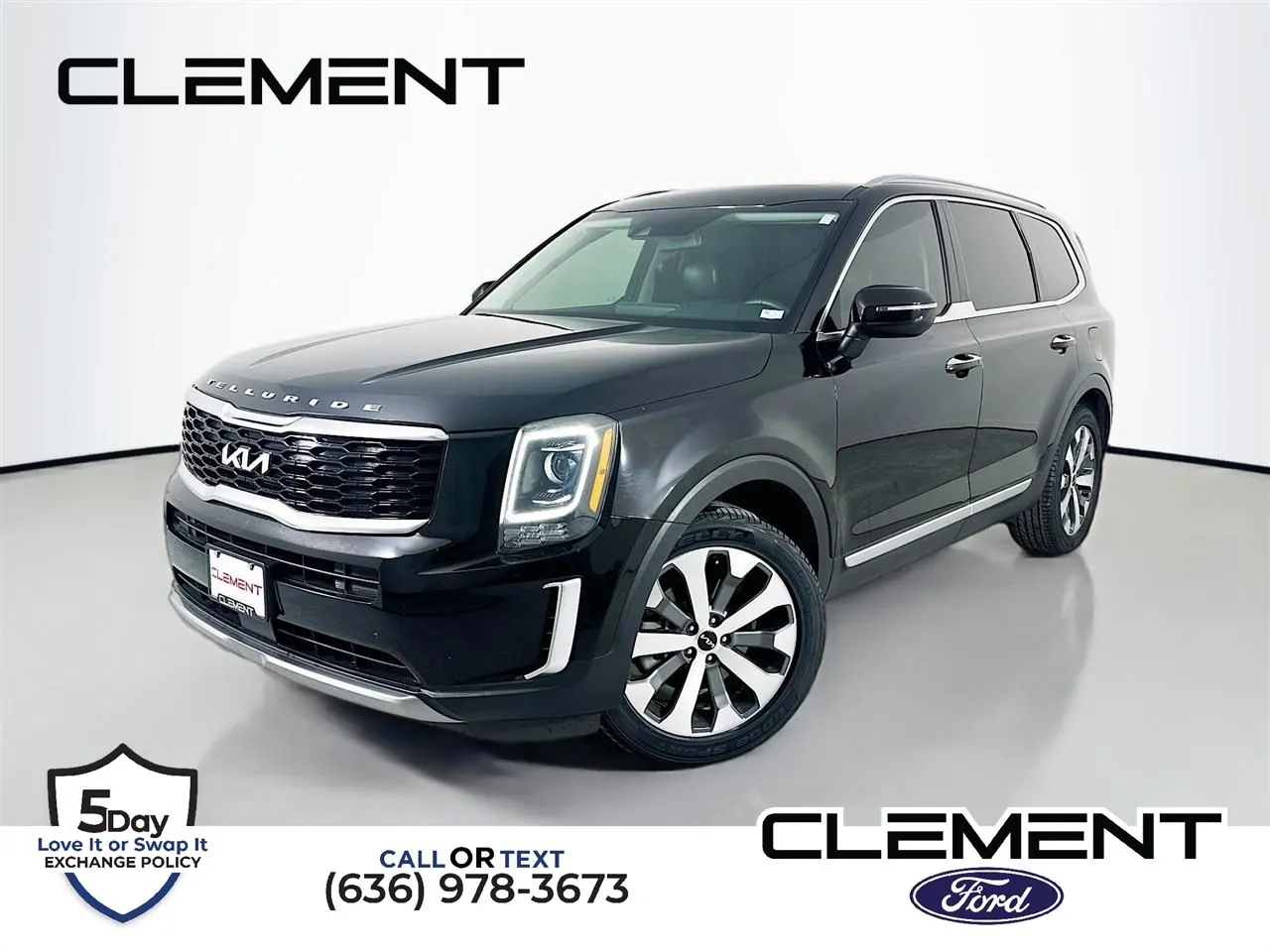 Black 2022 Kia Telluride S for sale in Wentzville, MO