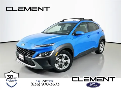 Blue 2022 Hyundai Kona SEL for sale in Wentzville, MO