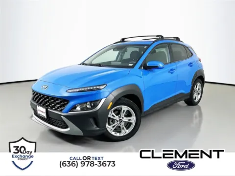 Blue 2022 Hyundai Kona SEL for sale in Wentzville, MO