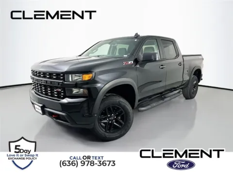 Black 2020 Chevrolet Silverado 1500 Custom Trail Boss for sale in Wentzville, MO