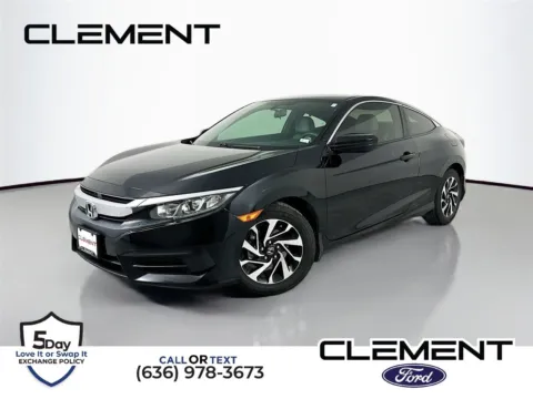 Black 2016 Honda Civic LX-P for sale in Wentzville, MO