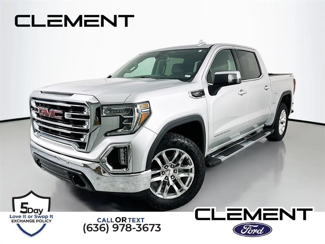 Silver 2020 GMC Sierra 1500 SLT for sale in Wentzville, MO