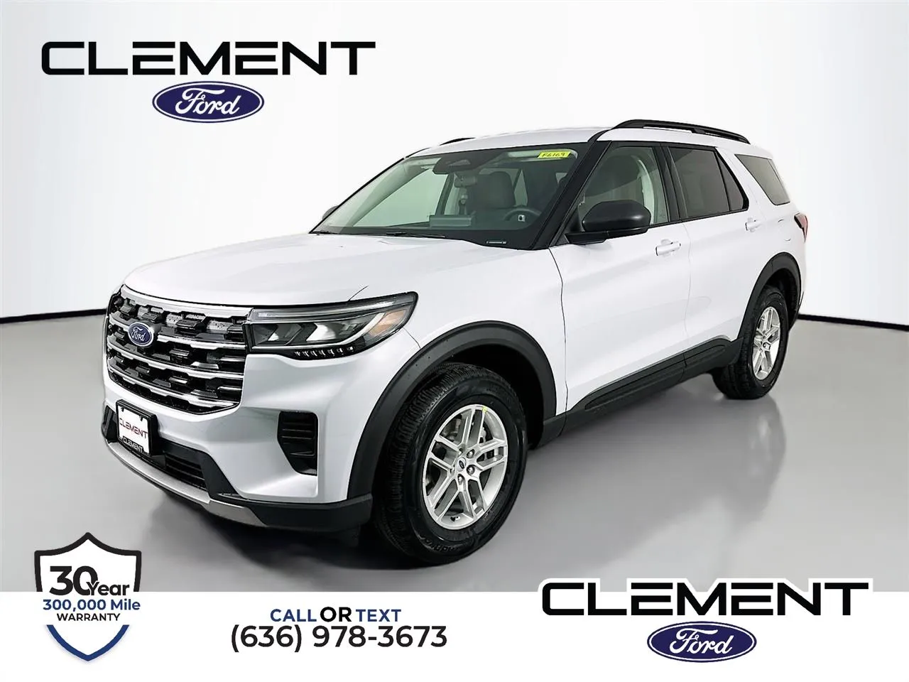 White 2026 Ford Explorer Active for sale in Wentzville, MO