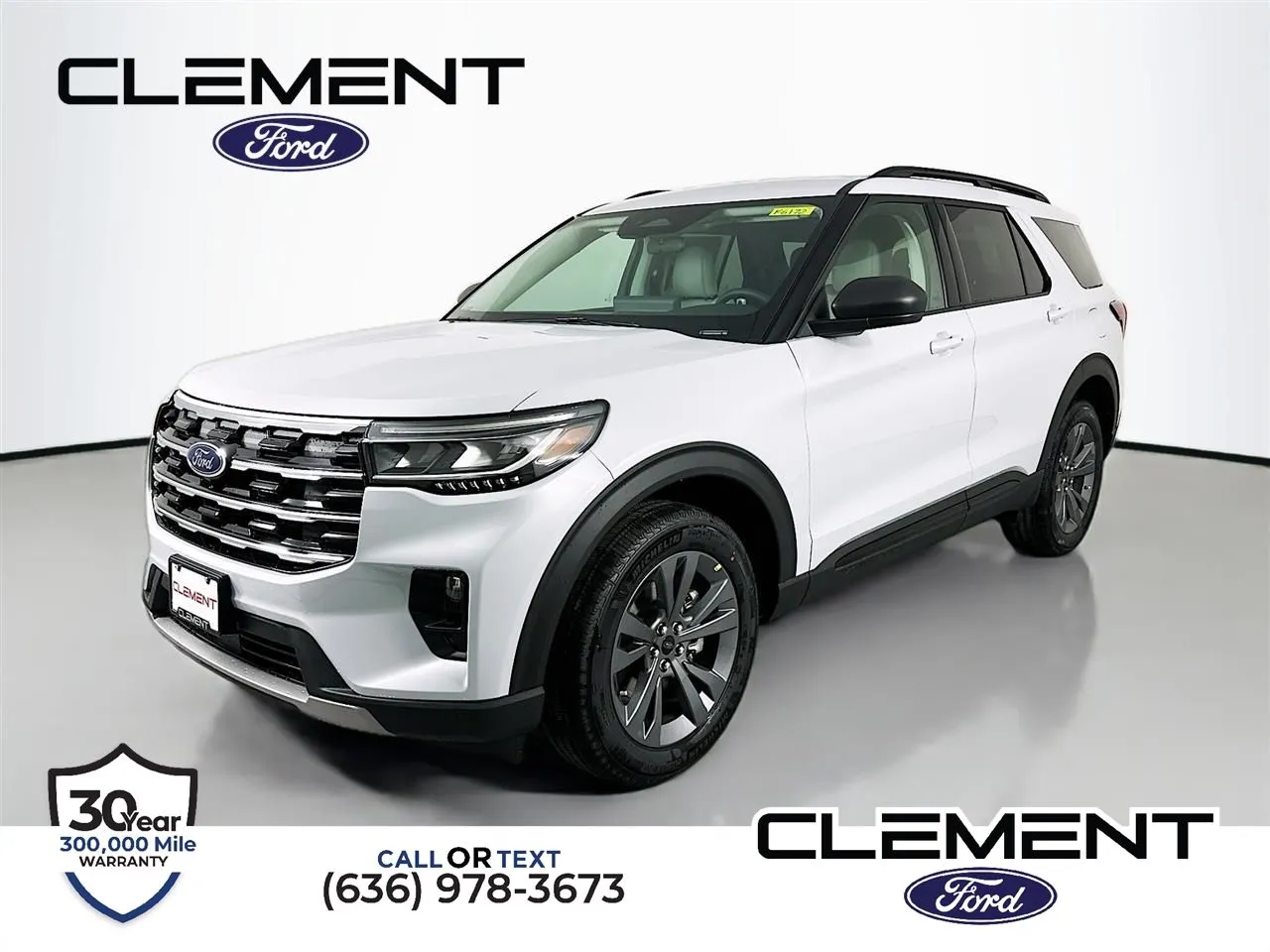 White 2026 Ford Explorer Active for sale in Wentzville, MO