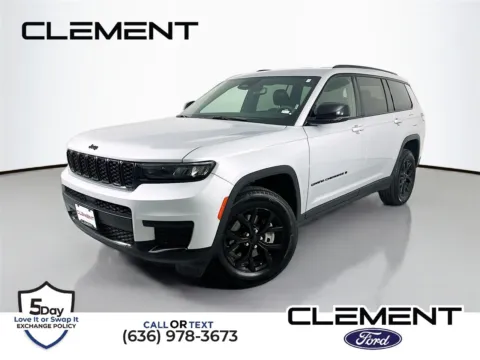 Silver 2024 Jeep Grand Cherokee L Altitude for sale in Wentzville, MO