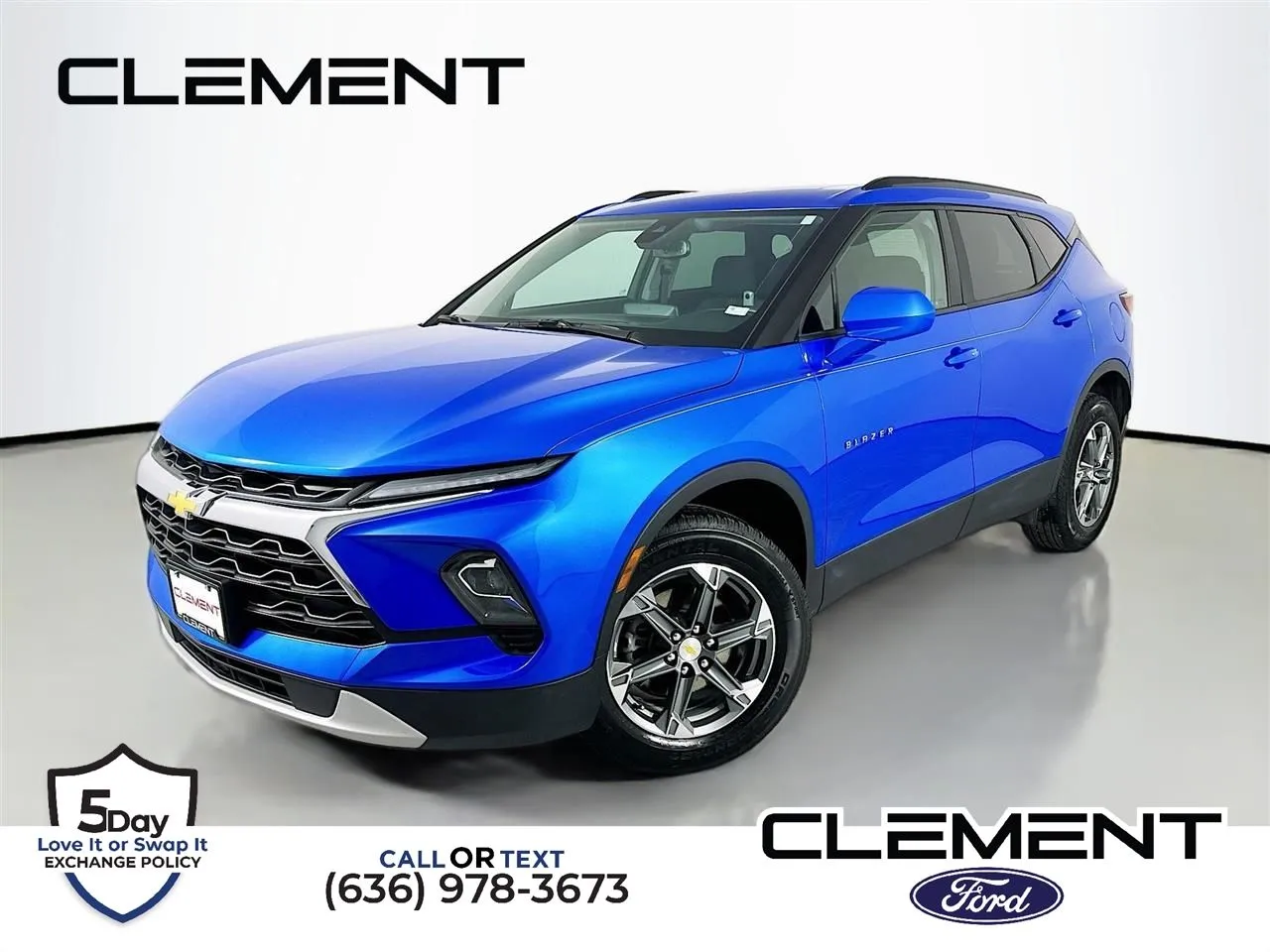 Blue 2024 Chevrolet Blazer LT for sale in Wentzville, MO