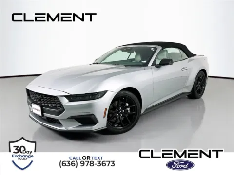 Silver 2024 Ford Mustang EcoBoost Premium for sale in Wentzville, MO
