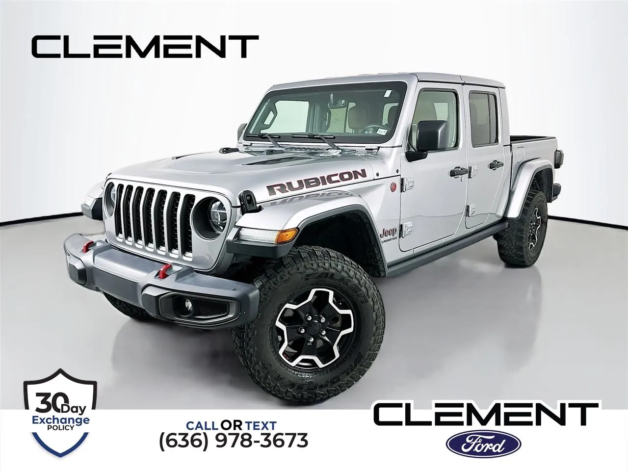 Silver 2020 Jeep Gladiator Rubicon for sale in Wentzville, MO