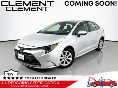 Silver 2023 Toyota Corolla LE for sale in Wentzville, MO