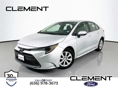 Silver 2023 Toyota Corolla LE for sale in Wentzville, MO