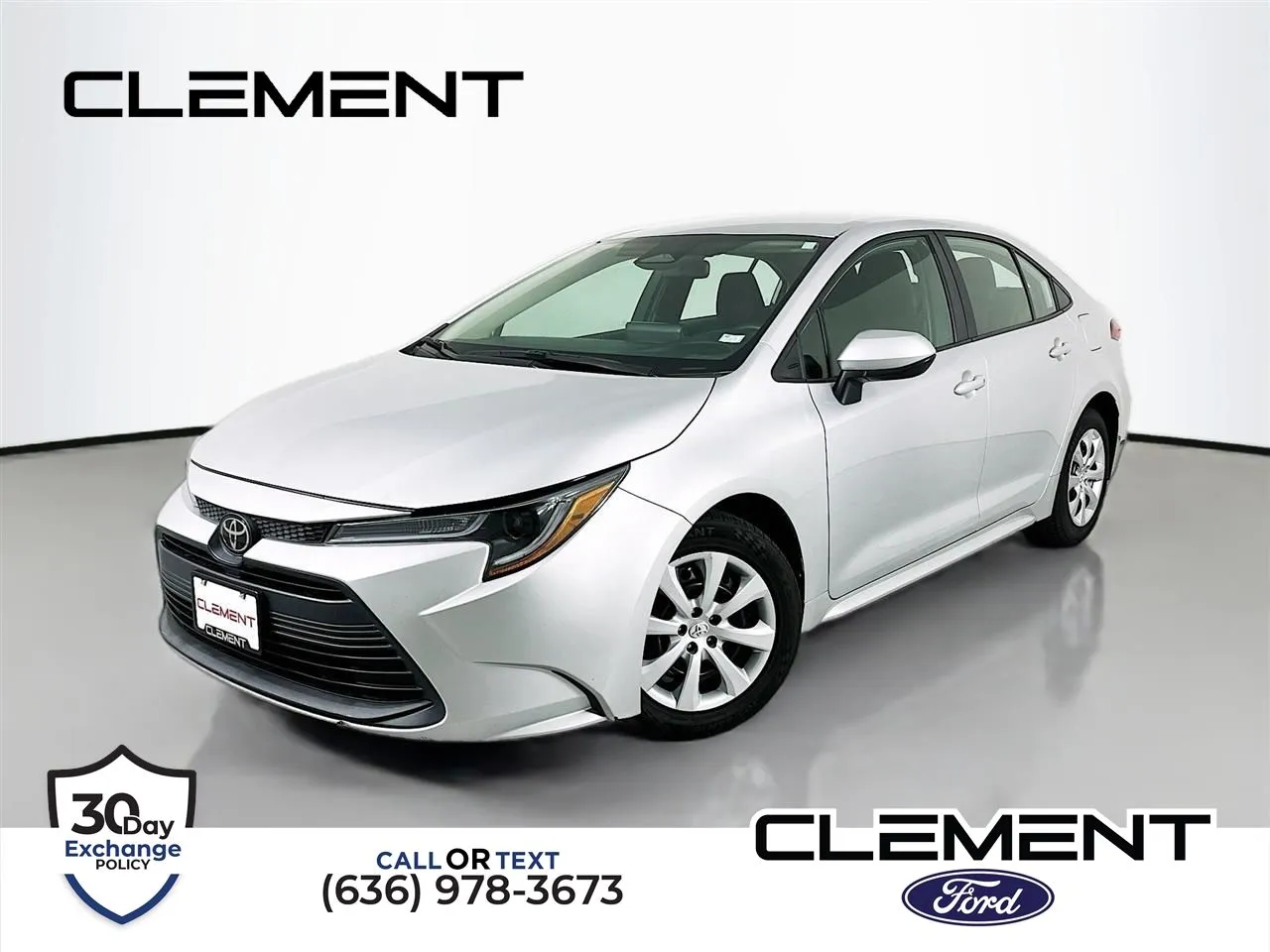 Silver 2023 Toyota Corolla LE for sale in Wentzville, MO