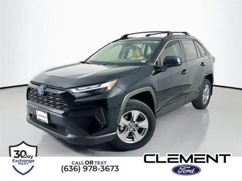 Black 2024 Toyota RAV4 Hybrid LE for sale in Wentzville, MO