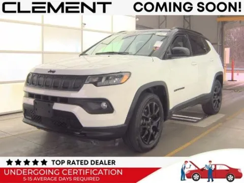 White 2022 Jeep Compass Latitude for sale in Wentzville, MO