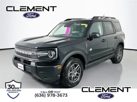 Black 2025 Ford Bronco Sport Big Bend for sale in Wentzville, MO