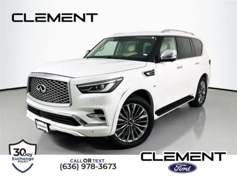 White 2018 INFINITI QX80 for sale in Wentzville, MO