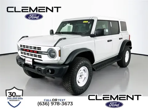 White 2026 Ford Bronco Heritage Edition for sale in Wentzville, MO