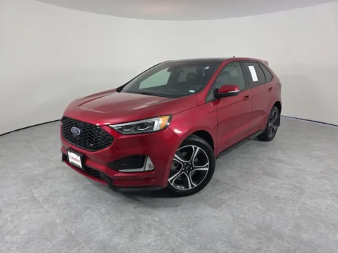 Red 2021 Ford Edge ST for sale in Wentzville, MO