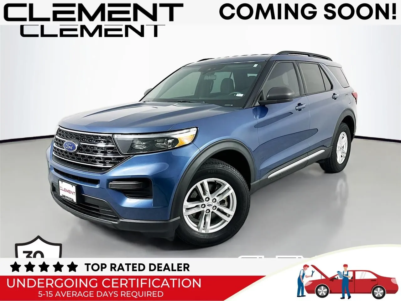 Blue 2020 Ford Explorer XLT for sale in Wentzville, MO