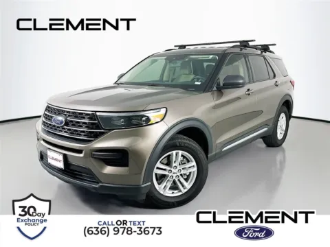 Gray 2021 Ford Explorer XLT for sale in Wentzville, MO