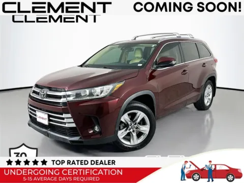 Red 2019 Toyota Highlander Limited for sale in Wentzville, MO