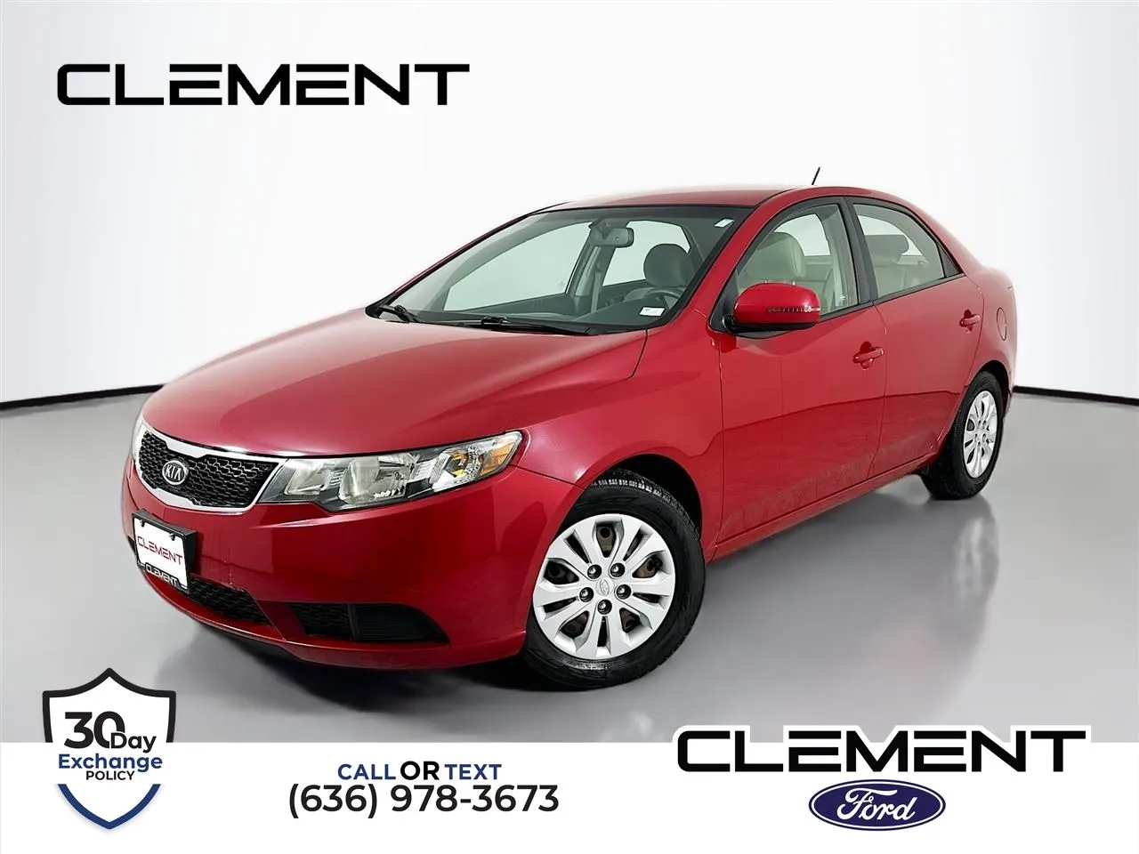 Red 2013 Kia Forte EX for sale in Wentzville, MO