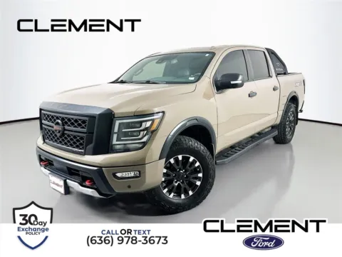 Beige 2020 Nissan Titan PRO-4X for sale in Wentzville, MO