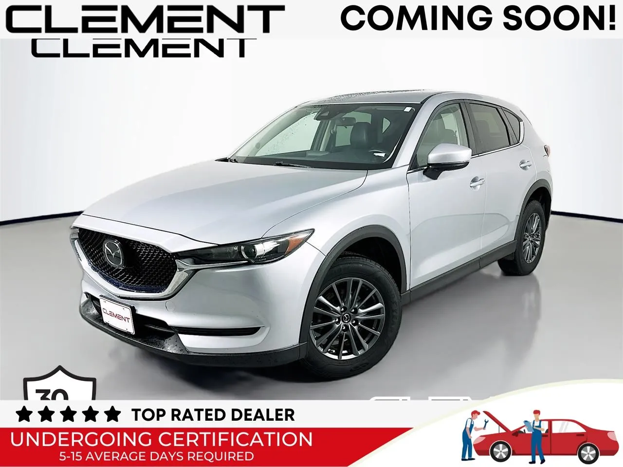 Silver 2019 Mazda CX-5 Touring for sale in Wentzville, MO