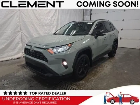Green 2021 Toyota RAV4 XLE for sale in Wentzville, MO