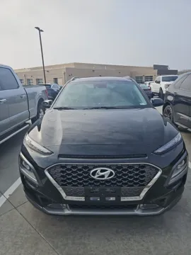 Black 2021 Hyundai Kona Limited for sale in Wentzville, MO