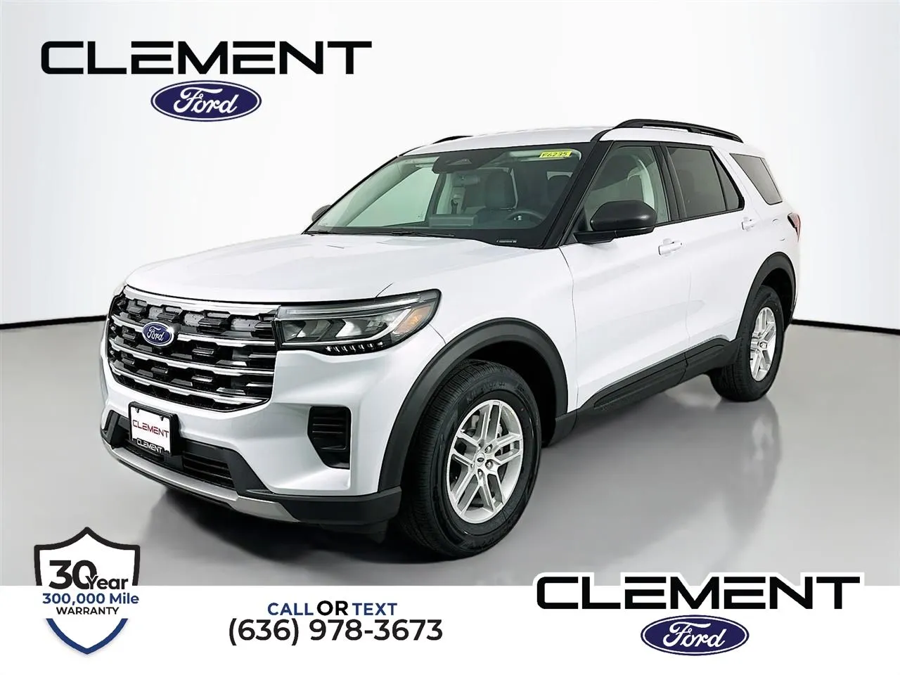 White 2026 Ford Explorer Active for sale in Wentzville, MO