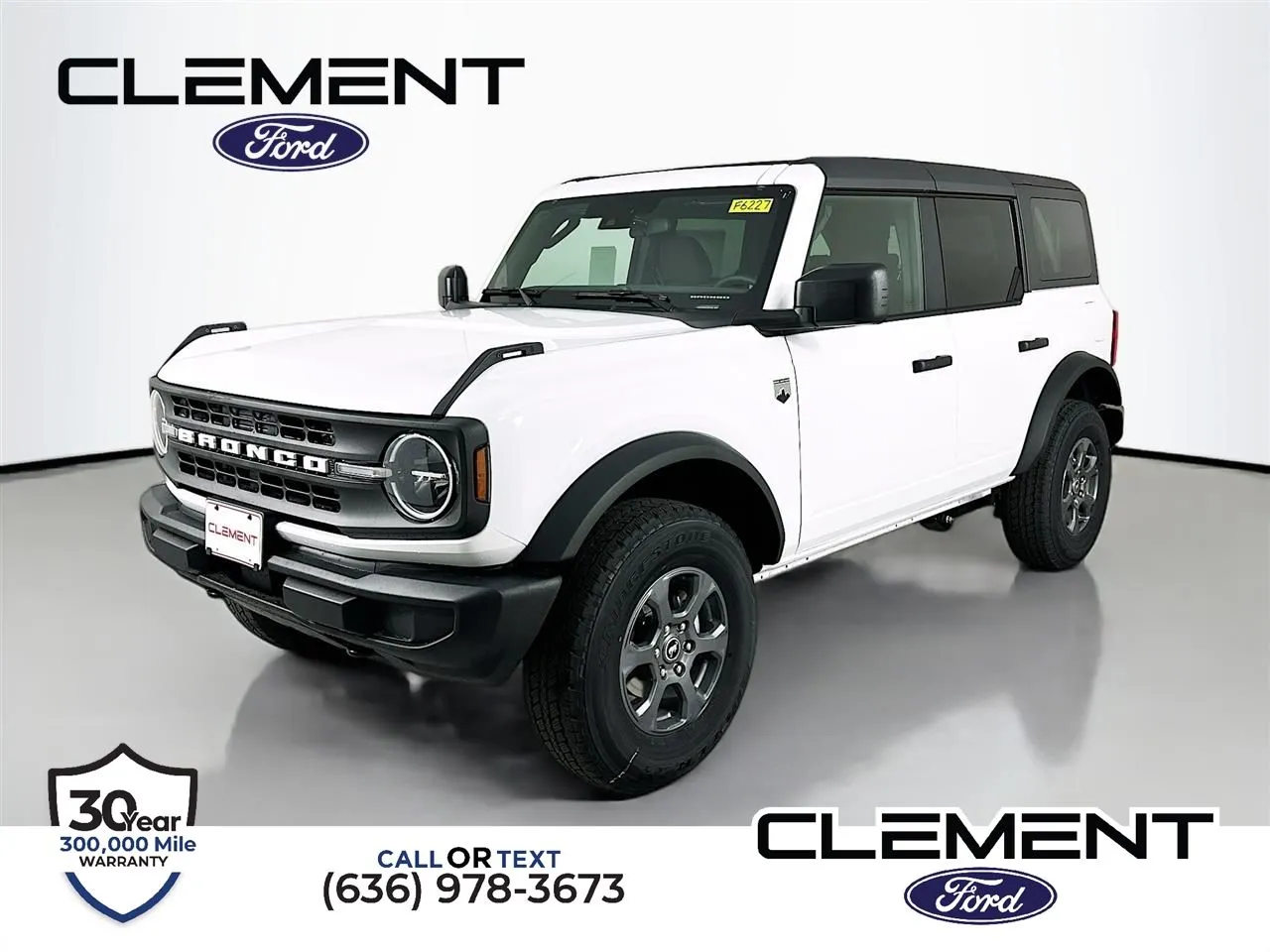 White 2026 Ford Bronco Big Bend for sale in Wentzville, MO