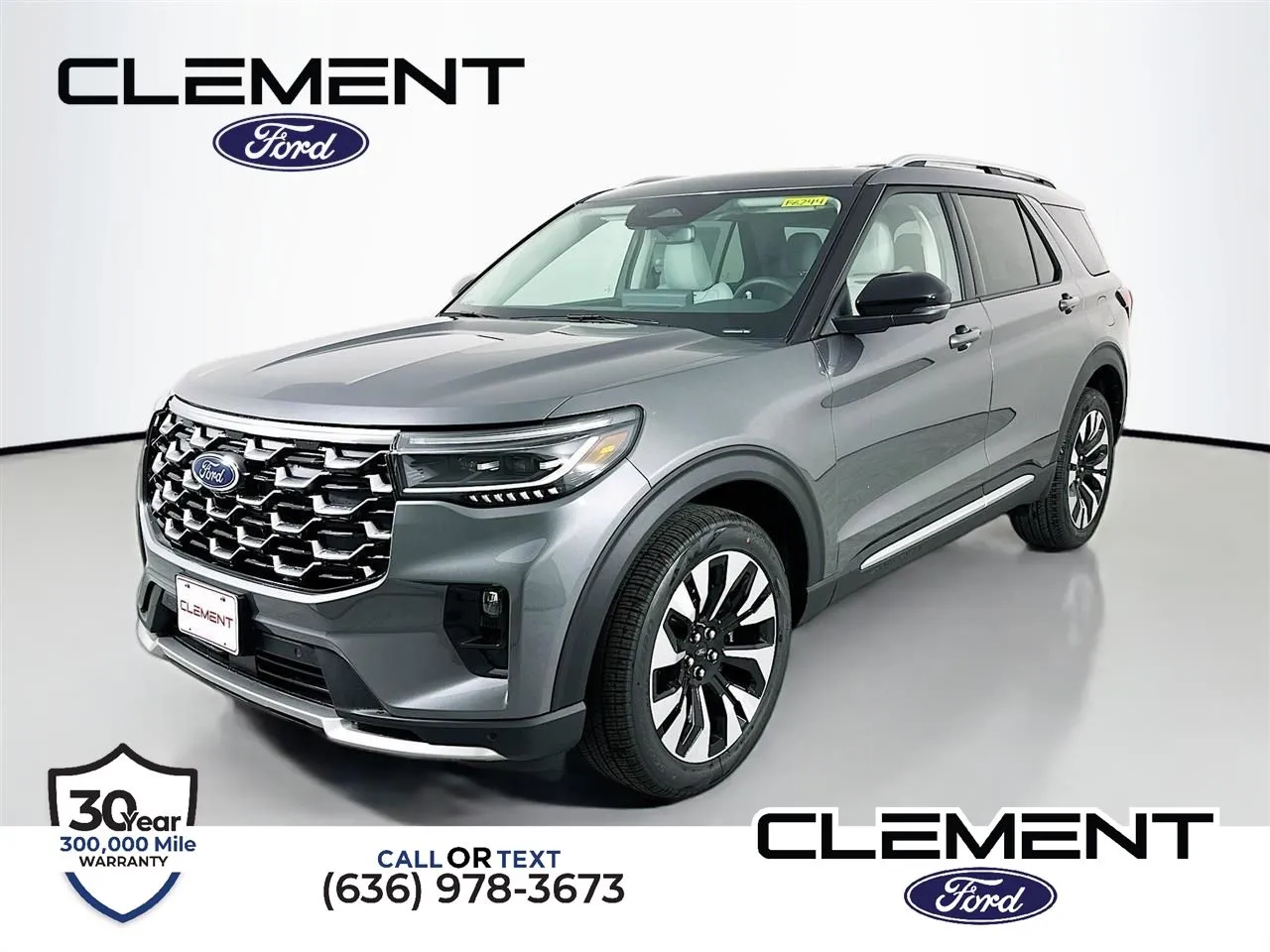 Gray 2026 Ford Explorer Platinum for sale in Wentzville, MO