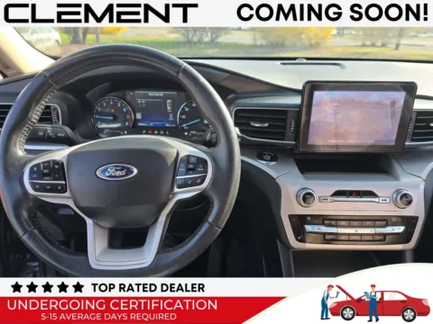 Another view of 2021 Ford Explorer XLT for sale in Wentzville, MO at Clement Ford