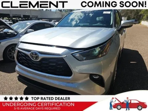 Silver 2023 Toyota Highlander LE for sale in Wentzville, MO