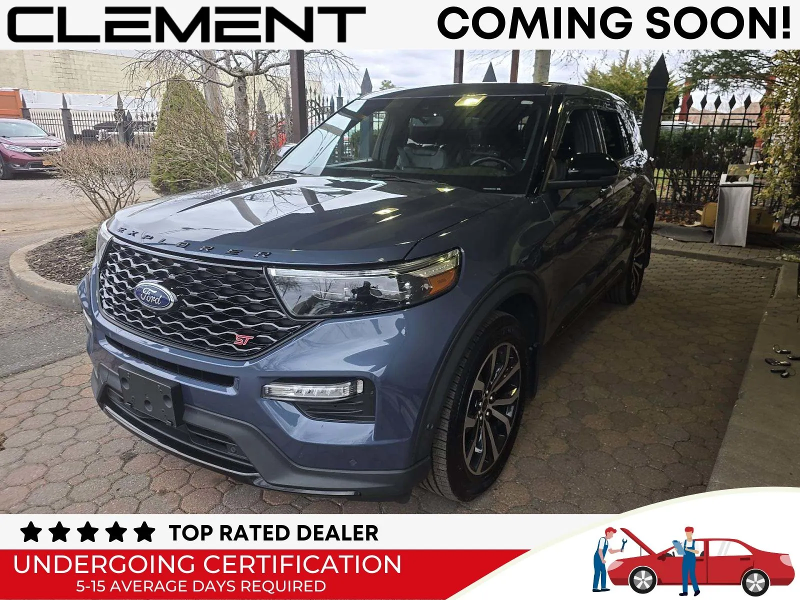 Blue 2021 Ford Explorer ST for sale in Wentzville, MO