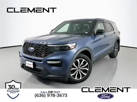 Blue 2021 Ford Explorer ST for sale in Wentzville, MO