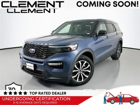 Blue 2021 Ford Explorer ST for sale in Wentzville, MO