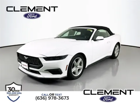 White 2026 Ford Mustang EcoBoost Premium for sale in Wentzville, MO