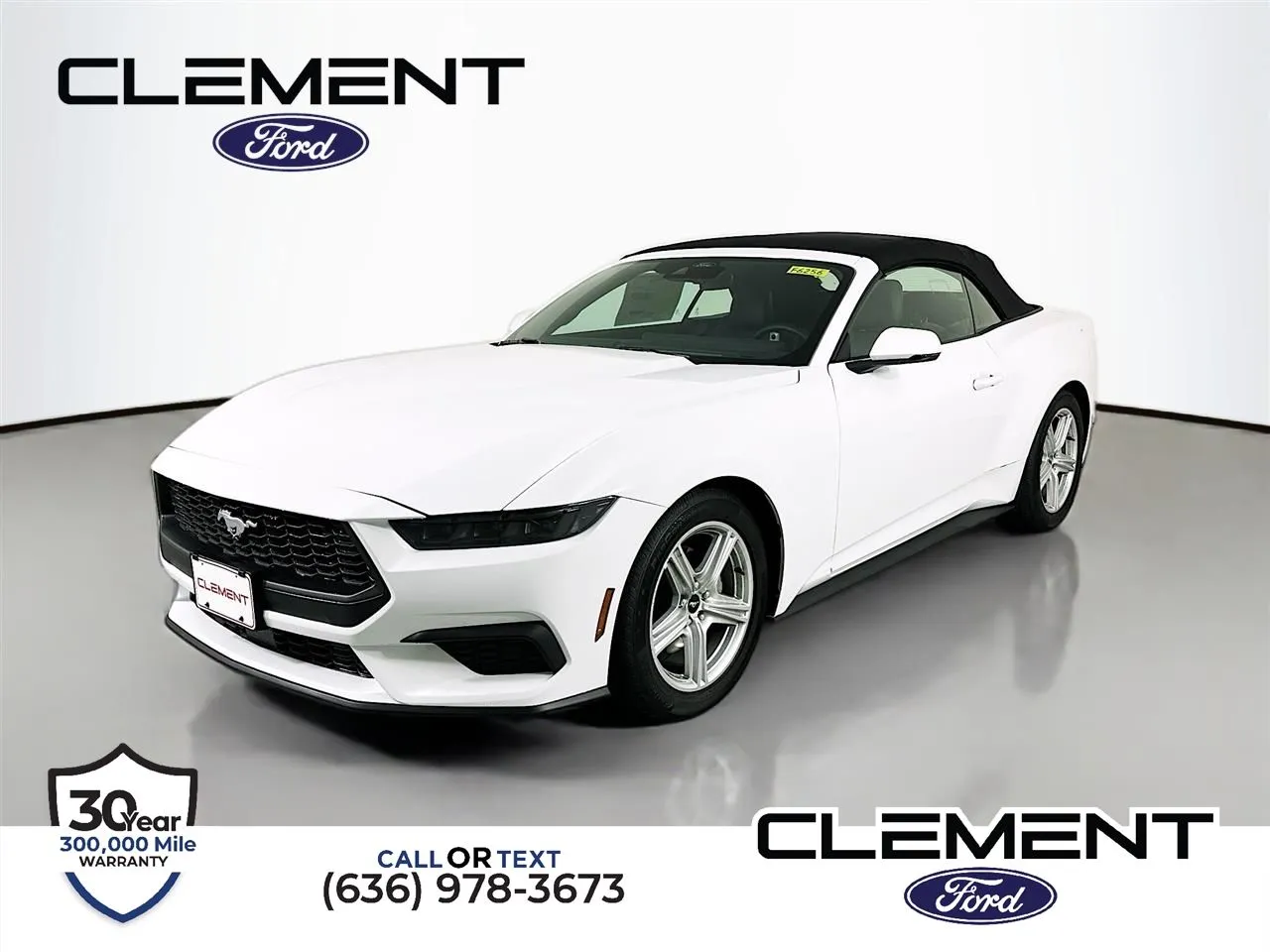 White 2026 Ford Mustang EcoBoost Premium for sale in Wentzville, MO