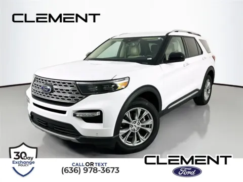 White 2024 Ford Explorer Limited for sale in Wentzville, MO